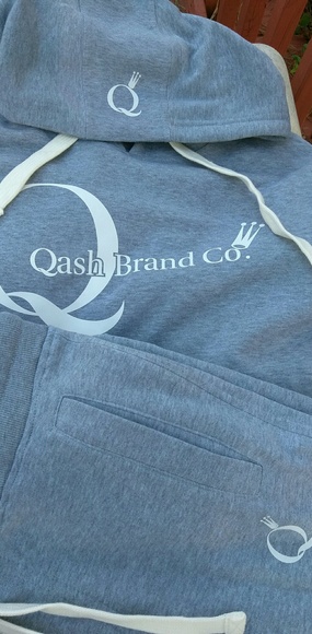 Qash Brand Co Hooded Jogger Suits